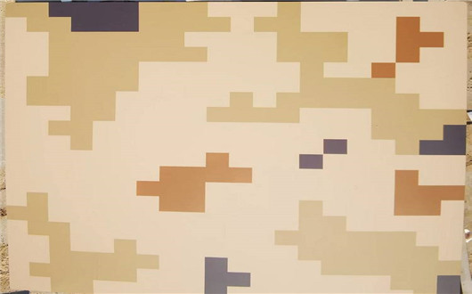 北屯荒漠迷彩漆喷涂